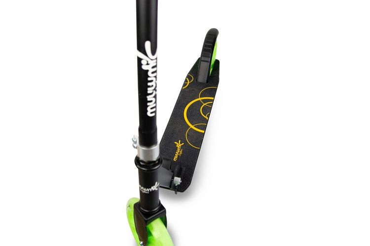 Produktbild: muuwmi Lights Aluminium Scooter GLOW 200 mm, mit Leuchtrollen und Glow-Effekt