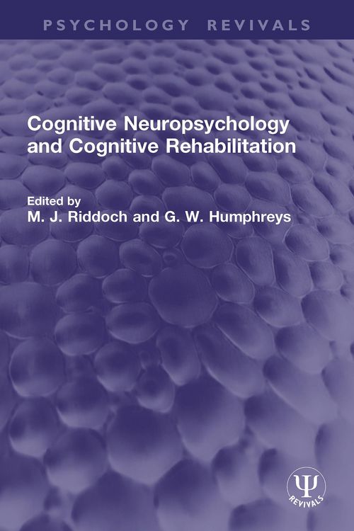 Produktbild: Cognitive Neuropsychology and Cognitive Rehabilitation