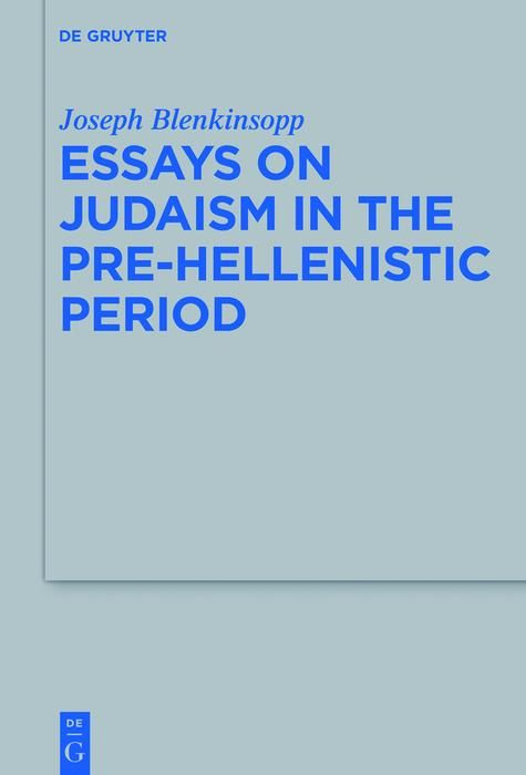 Produktbild: Essays on Judaism in the Pre-Hellenistic Period