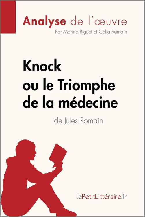 Produktbild: Knock ou le Triomphe de la m&eacute;decine de Jules Romain (Analyse de l'oeuvre)