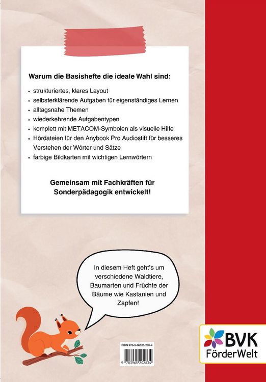 Produktbild: Basisheft Wald