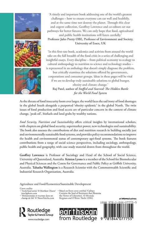 Produktbild: Food Security, Nutrition and Sustainability