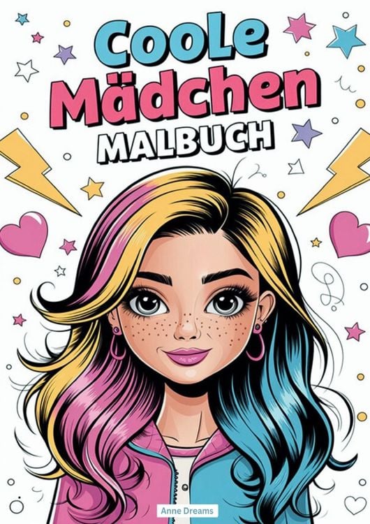 "Coole Mädchen Malbuch" online kaufen Thalia