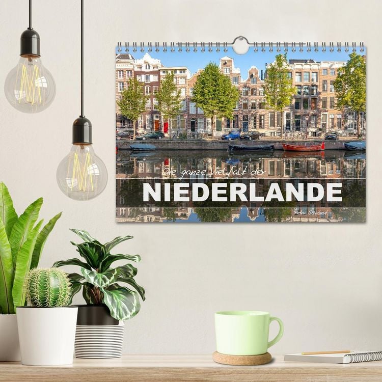 Produktbild: Die ganze Vielfalt der Niederlande (Wandkalender 2026 DIN A4 quer), CALVENDO Monatskalender