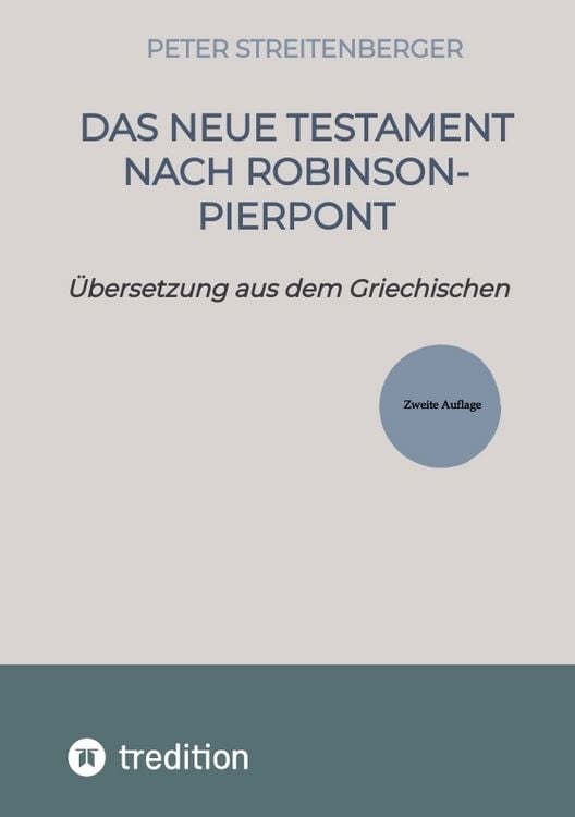 Produktbild: Das Neue Testament nach Robinson-Pierpont
