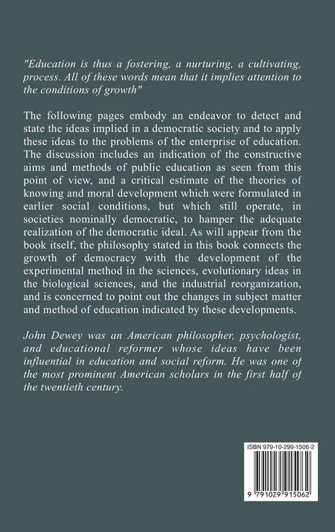 Produktbild: Democracy and Education