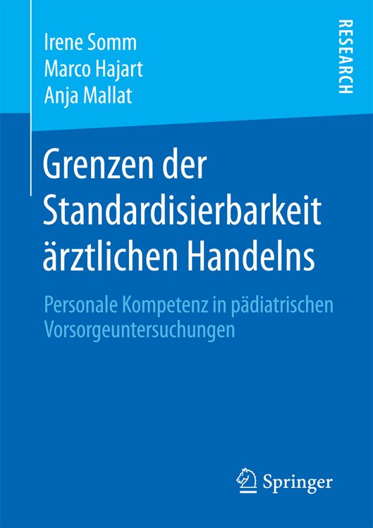 Produktbild: Grenzen der Standardisierbarkeit &auml;rztlichen Handelns