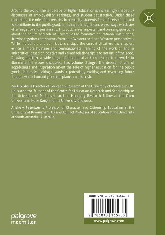 Produktbild: Higher Education and Hope