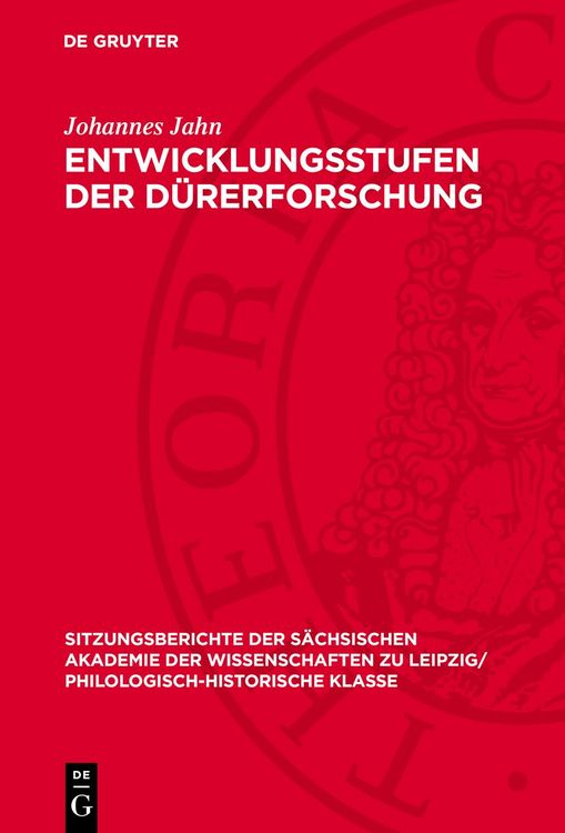 Produktbild: Entwicklungsstufen der D&uuml;rerforschung