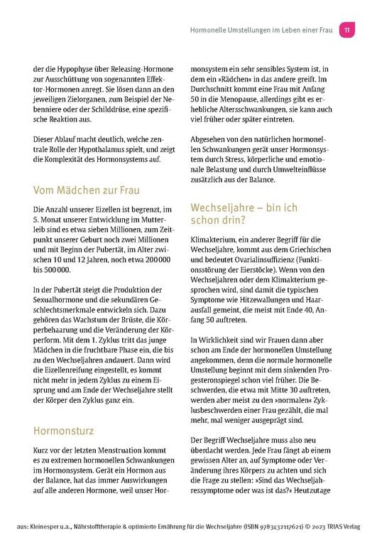 Nährstofftherapie & optimierte Ernährung für die Wechseljahre