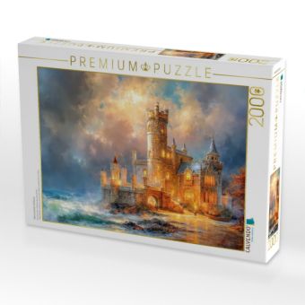 Produktbild: CALVENDO Puzzle M&auml;rchenhafte Schl&ouml;sser | 2000 Teile Lege-Gr&ouml;&szlig;e 90x67cm Foto-Puzzle f&uuml;r gl&uuml;ckliche Stunden