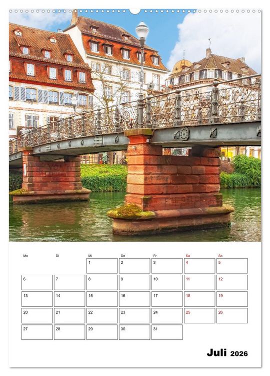 Produktbild: Elsass - Impressionen (hochwertiger Premium Wandkalender 2026 DIN A2 hoch), Kunstdruck in Hochglanz