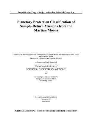 Produktbild: Planetary Protection Classification of Sample Return Missions from the Martian Moons