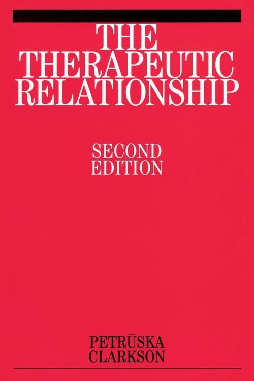 Produktbild: The Therapeutic Relationship 2e