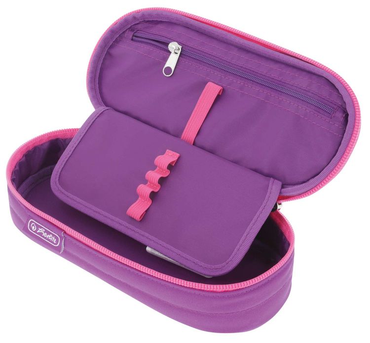 Produktbild: Herlitz Faulenzer Etui Dip Dye Pink/Purple