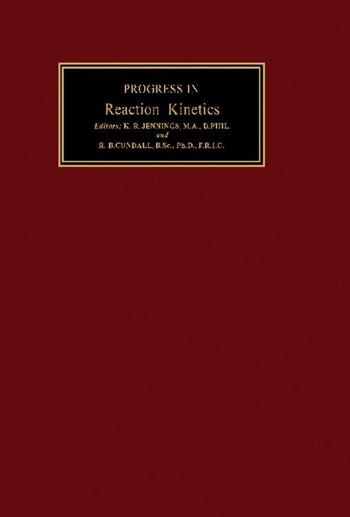 Produktbild: Progress in Reaction Kinetics