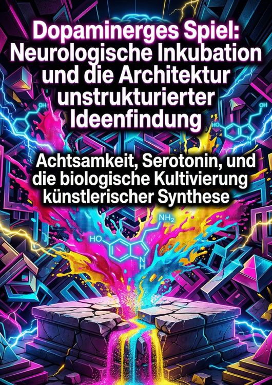 Produktbild: Dopaminerges Spiel: Neurologische Inkubation und die Architektur unstrukturierter Ideenfindung