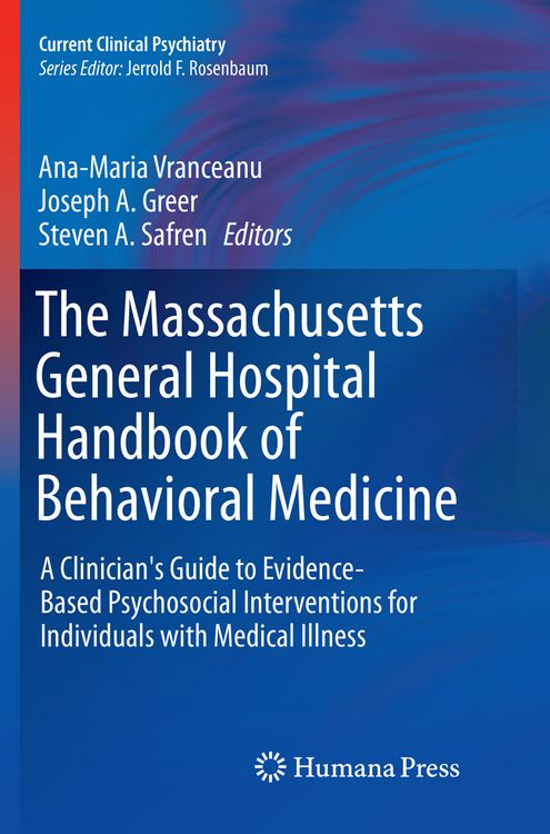 Produktbild: The Massachusetts General Hospital Handbook of Behavioral Medicine