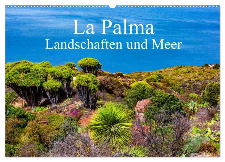 Produktbild: La Palma - Landschaften und Meer (Wandkalender 2026 DIN A2 quer), CALVENDO Monatskalender
