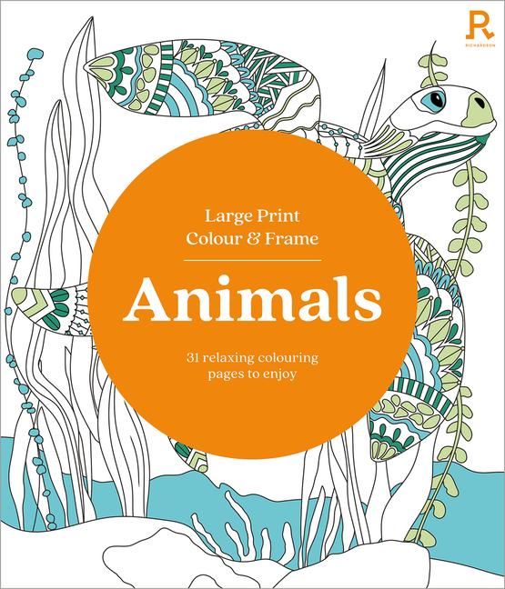 Produktbild: Large Print Colour & Frame - Animals
