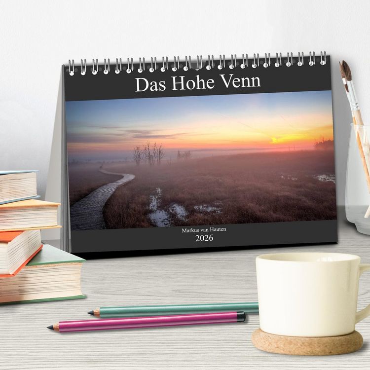 Produktbild: Das Hohe Venn (Tischkalender 2026 DIN A5 quer), CALVENDO Monatskalender