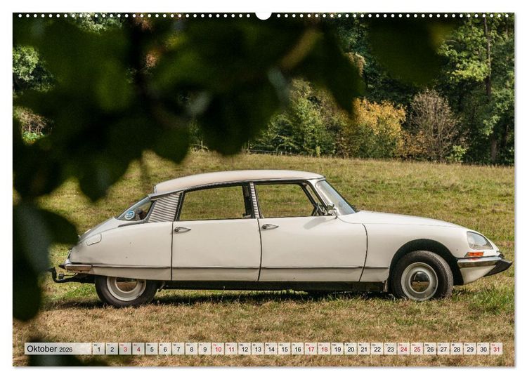 Produktbild: Citro&euml;n D Model &ndash; M&auml;rchenhafte D&eacute;esse (Wandkalender 2026 DIN A2 quer), CALVENDO Monatskalender