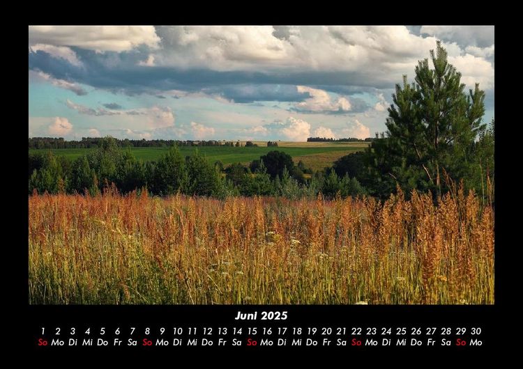 Produktbild: Landschaftskalender 2025 Fotokalender DIN A3