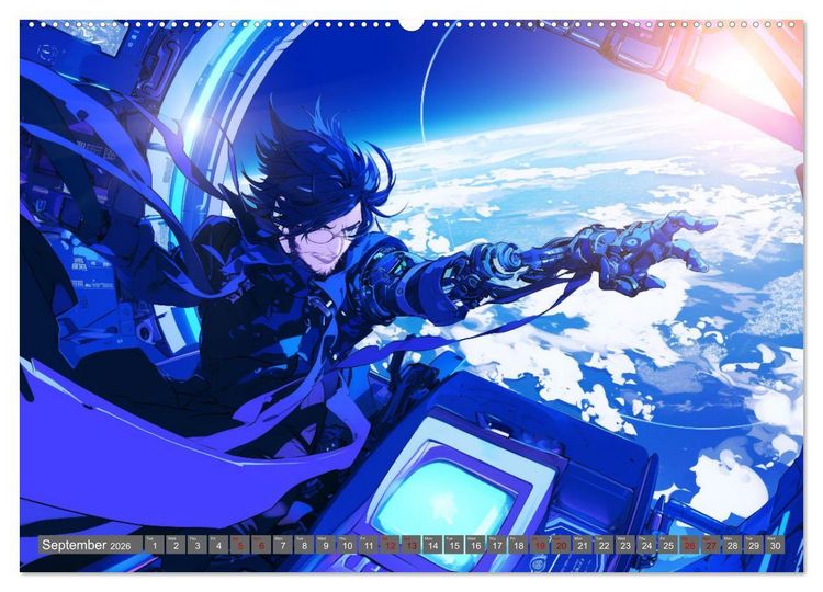 Produktbild: Starlight Warriors (High Quality Premium Wall Calendar 2026 DIN A2 landscape),CALVENDO 12 Month Wall Calendar