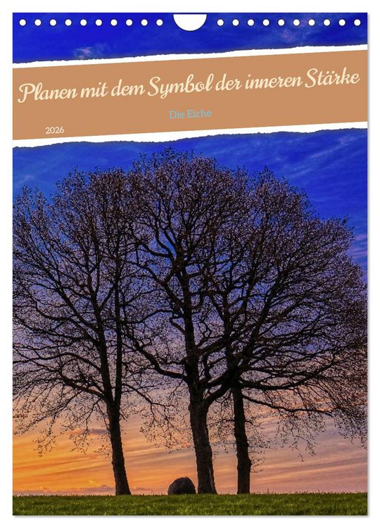 Produktbild: Planen mit dem Symbol der inneren St&auml;rke (Wandkalender 2026 DIN A4 hoch), CALVENDO Monatskalender