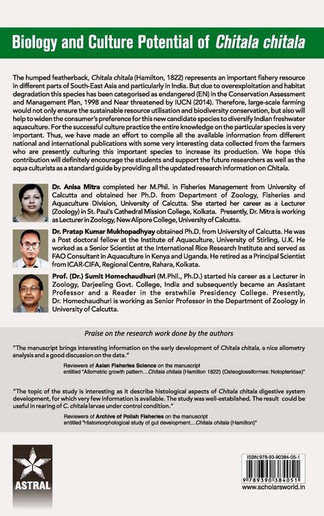 Produktbild: Biology and Culture Potential of Chitala chitala