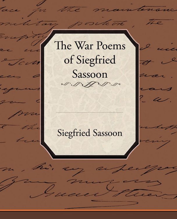 Produktbild: The War Poems of Siegfried Sassoon