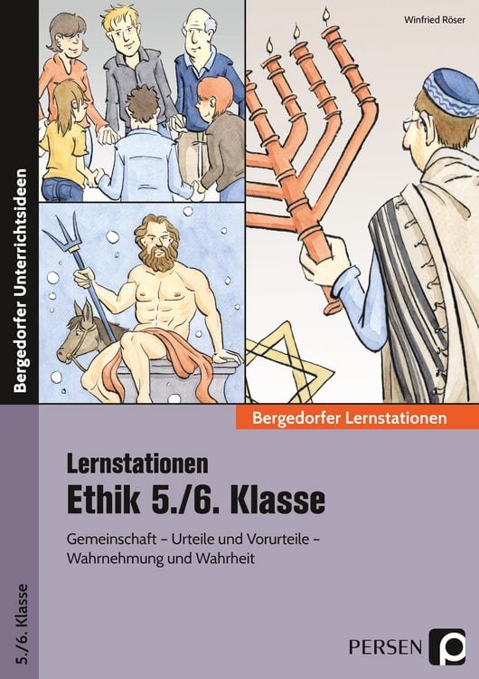 Produktbild: Stationenlernen Ethik 5./6. Klasse
