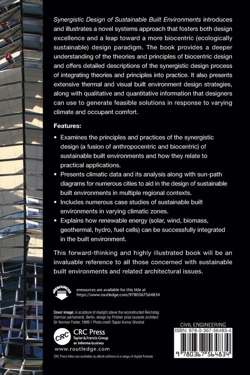 Produktbild: Synergistic Design of Sustainable Built Environments