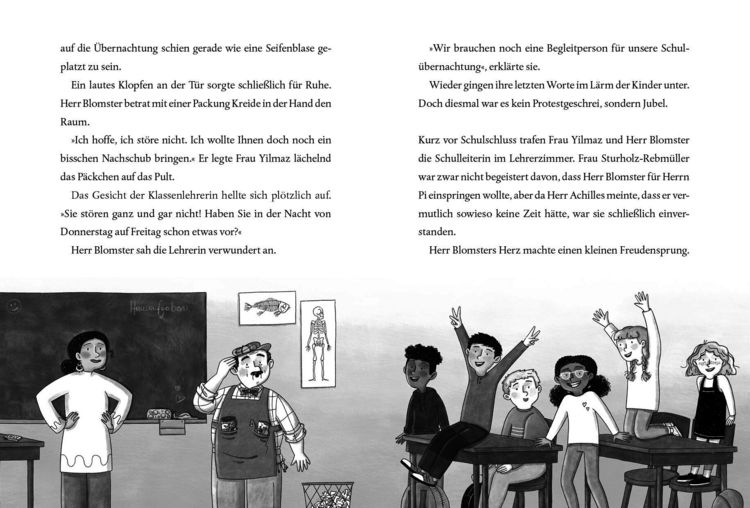 Produktbild: Der fabelhafte Herr Blomster - Eine Schul&uuml;bernachtung mit &Uuml;berraschungen