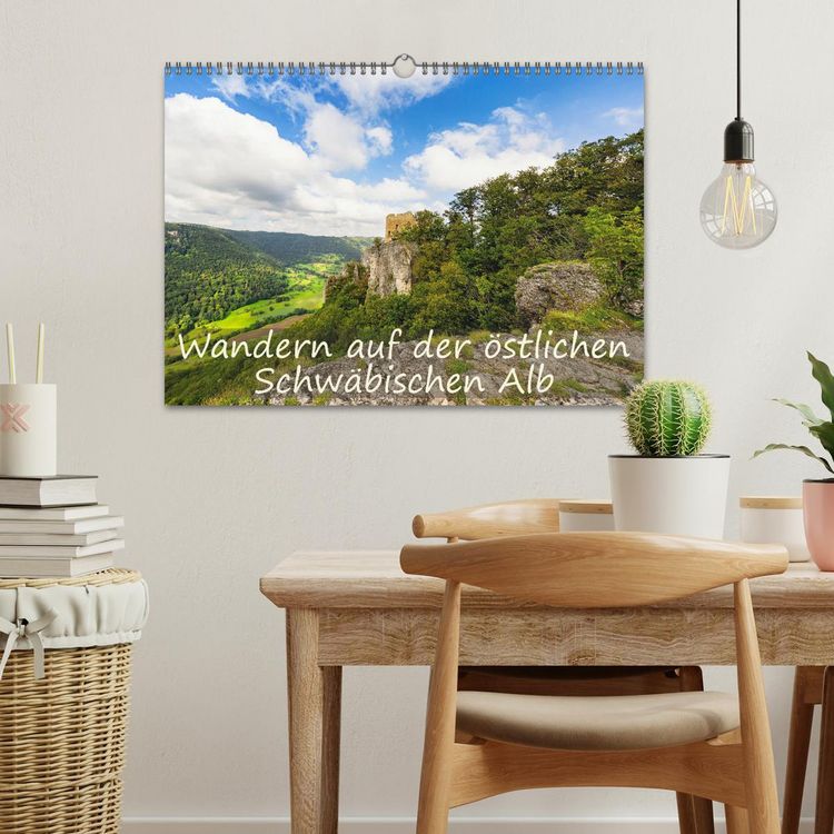Produktbild: Wandern auf der &ouml;stlichen Schw&auml;bischen Alb (Wandkalender 2026 DIN A3 quer), CALVENDO Monatskalender
