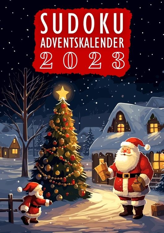 Produktbild: Sudoku Adventskalender 2023 | Weihnachtsgeschenk