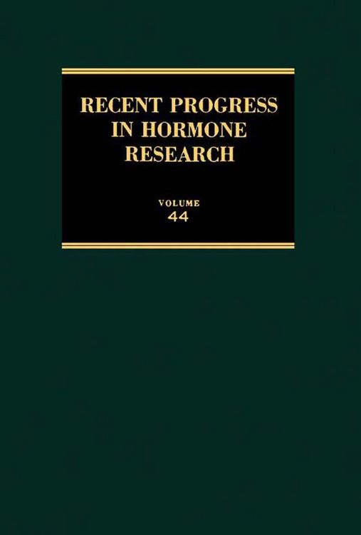 Produktbild: Recent Progress in Hormone Research