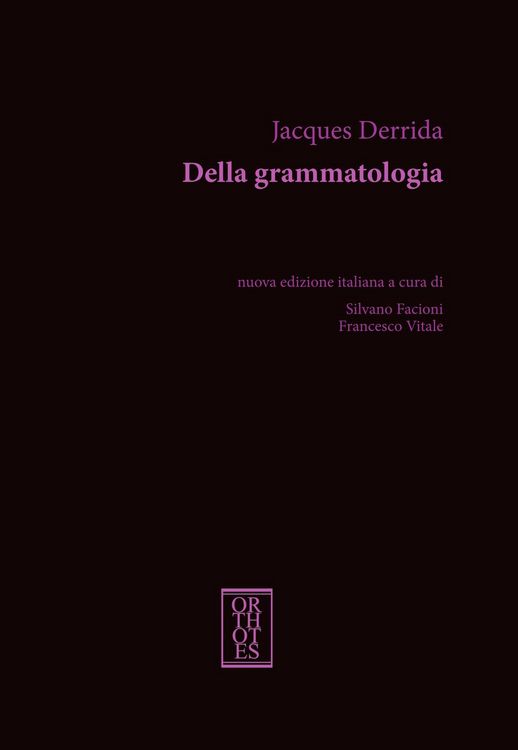 Produktbild: Della grammatologia