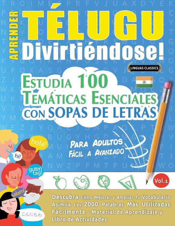Produktbild: Aprender T&eacute;lugu Divirti&eacute;ndose! - Para Adultos