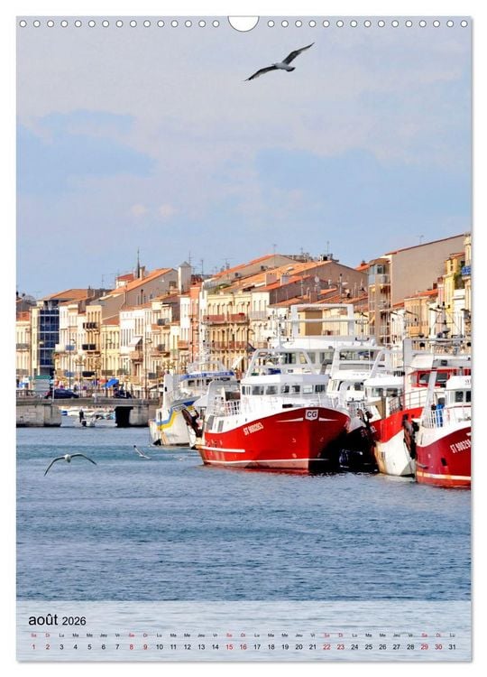 Produktbild: La mouette (Calendrier mural 2026 DIN A3 horizontal), CALVENDO calendrier mensuel
