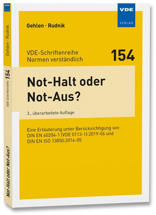 Produktbild: Not-Halt oder Not-Aus?