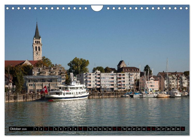 Produktbild: Am Bodensee (Wandkalender 2026 DIN A4 quer), CALVENDO Monatskalender