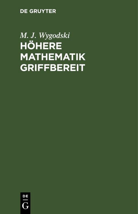 Produktbild: H&ouml;here Mathematik griffbereit