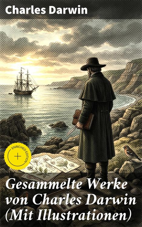 Produktbild: Gesammelte Werke von Charles Darwin (Mit Illustrationen)