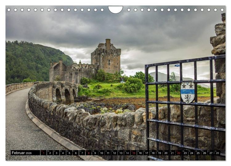 Produktbild: Schottland, Atemberaubender Norden (Wandkalender 2026 DIN A4 quer), CALVENDO Monatskalender