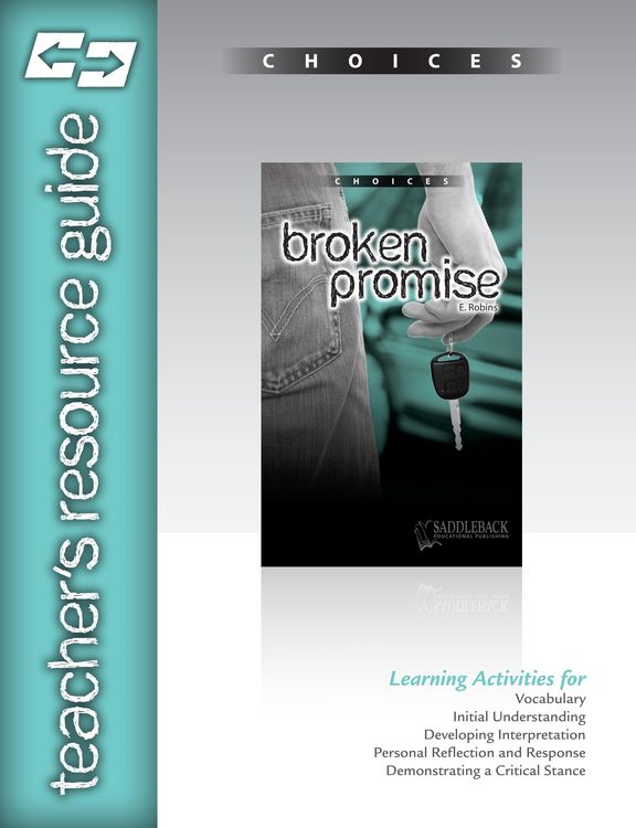 Produktbild: Broken Promise Teacher's Resource Guide