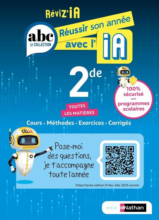 Produktbild: R&eacute;viz'IA, r&eacute;ussir son ann&eacute;e avec l'IA 2de : toutes les mati&egrave;res