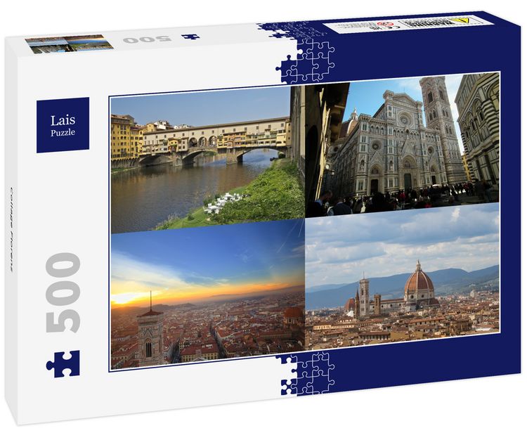 Produktbild: Lais Puzzle Collage Florenz 500 Teile