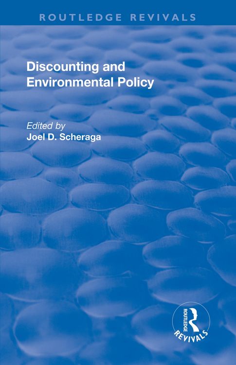 Produktbild: Discounting and Environmental Policy