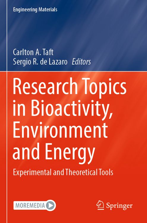 Produktbild: Research Topics in Bioactivity, Environment and Energy
